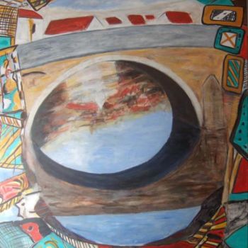 Картина под названием "Arche" - Marblez, Подлинное произведение искусства