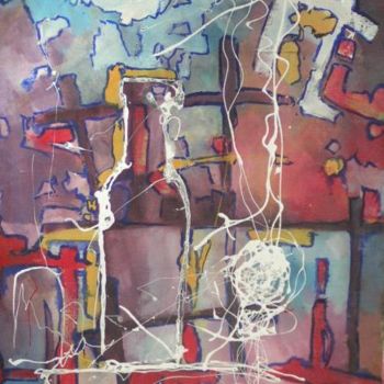 Painting titled "oussamart_521885_le…" by Ousama Bounouara, Original Artwork