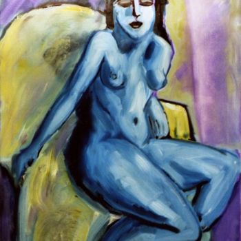 Painting titled "Young Woman" by Bradley Owen, Original Artwork