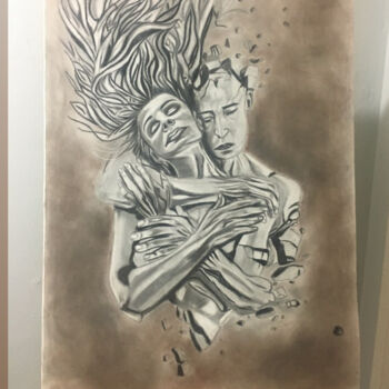 "Aşk" başlıklı Resim Özlem Güneş tarafından, Orijinal sanat, Kalem