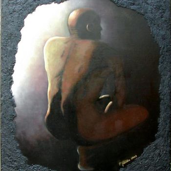 Картина под названием "Solitude" - Cya, Подлинное произведение искусства
