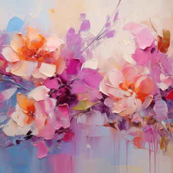 Цифровое искусство под названием "Flowers56" - P. Lee, Подлинное произведение искусства, Цифровая живопись