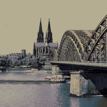 Photographie intitulée "Köln-1" par Pablo Guillamon, Œuvre d'art originale, Photographie numérique