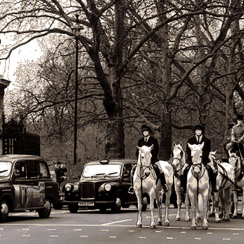 Fotografía titulada "Carriages at Buckin…" por Pablo Guillamon, Obra de arte original, Fotografía digital