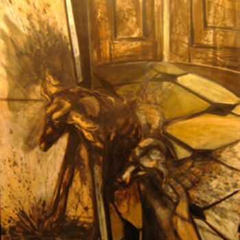 Ζωγραφική με τίτλο "El Charco" από Pablo Scioti, Αυθεντικά έργα τέχνης