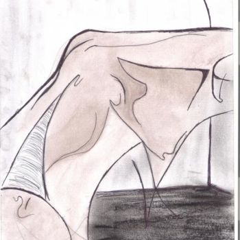 Drawing titled "(Sin titulo)" by Pablo J García, Original Artwork