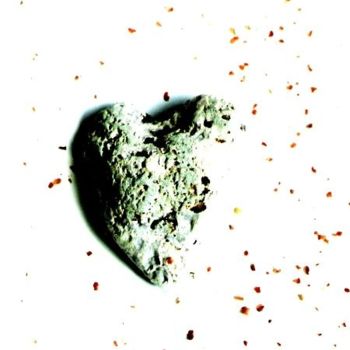 Photographie intitulée "corazon de piedra" par Pachón, Œuvre d'art originale