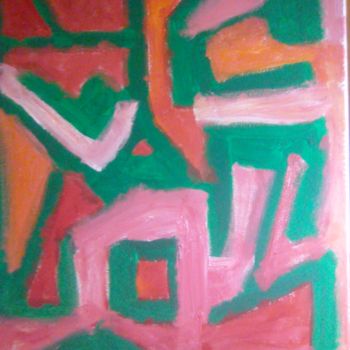 Painting titled "Laberinto." by Paco Alcala, Original Artwork, Acrylic