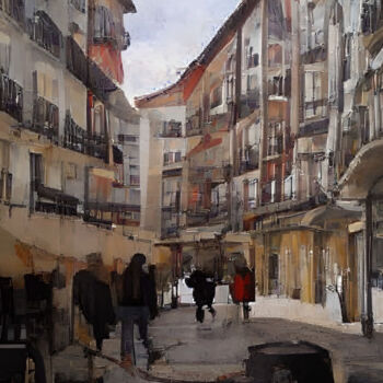 Arts numériques intitulée "Burgos - Senda de L…" par Paco Fuente, Œuvre d'art originale, Photo montage