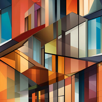 Grafika cyfrowa / sztuka generowana cyfrowo zatytułowany „Arquitectura Setent…” autorstwa Paco Fuente, Oryginalna praca, Fot…