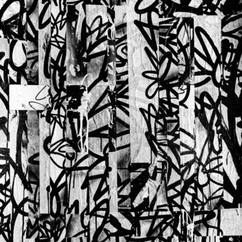 Pittura intitolato "Grand Collage de Pi…" da Paf Le Piaf, Opera d'arte originale, Collages