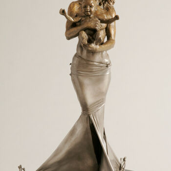 Sculptuur getiteld "The Gift" door Paige Bradley, Origineel Kunstwerk, Bronzen