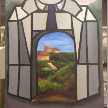 Painting titled "The Portal" by Brittany Sundgren, Original Artwork