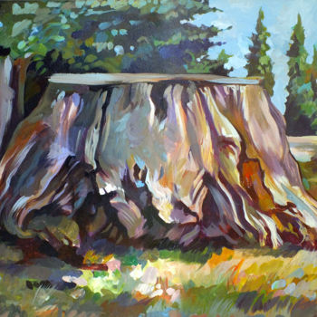 Pintura titulada "Sequoia" por Filip Mihail, Obra de arte original, Acrílico