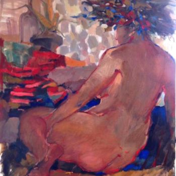 Pintura intitulada "Woman" por Paintings By Various Artists From Ukraine, Obras de arte originais, Óleo