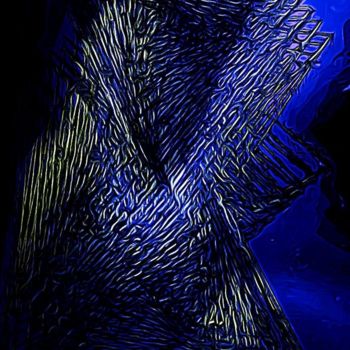 Цифровое искусство под названием "Deep-sea, fishing n…" - Pakokante, Подлинное произведение искусства, 2D Цифровая Работа