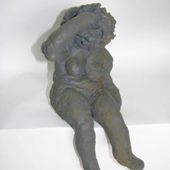 Sculpture titled "NON MAIS CA VA PAS…" by Palla, Original Artwork, Stone