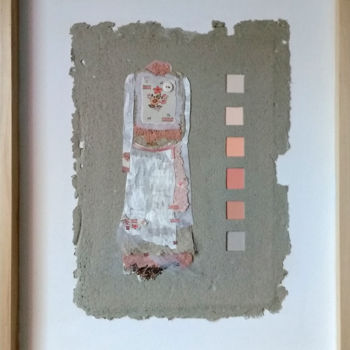 Textielkunst getiteld "De la serie " espac…" door Verónica Palomeque Ciganda, Origineel Kunstwerk