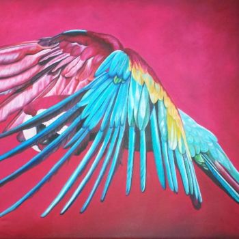 제목이 "alas-de-mil-colores…"인 미술작품 Dianor E. Gonzalez.로, 원작, 기름