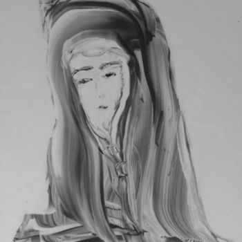 Картина под названием "Lady Bird" - Rajka Serbak, Подлинное произведение искусства