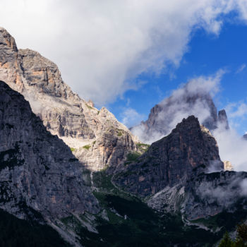 Fotografia intitolato "Dolomiti mountains…" da Marco Pastori, Opera d'arte originale, Fotografia digitale