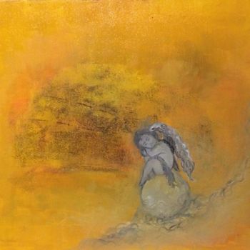 Pittura intitolato "resting" da Pamela Gerard, Opera d'arte originale, Olio