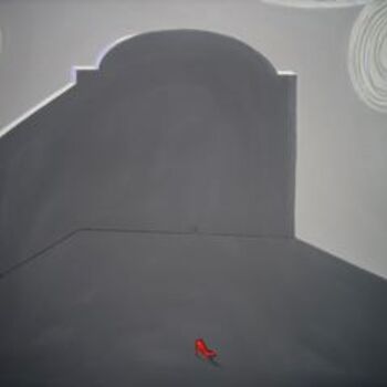 Peinture intitulée "Un jour,Cendrillon…" par Pampouille, Œuvre d'art originale, Acrylique