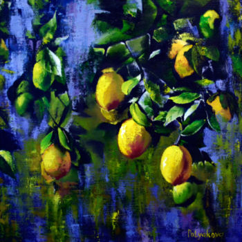 제목이 "Lemon Tree, Canvas…"인 미술작품 Pannochki.Art로, 원작, 기름