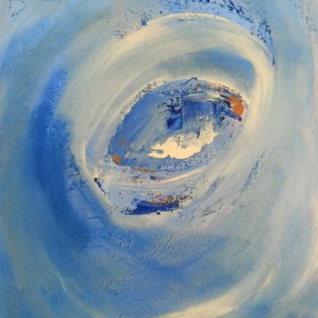 Schilderij getiteld "Water" door Hanna Maris, Origineel Kunstwerk, Acryl