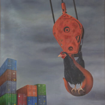 Pittura intitolato "Vie di fuga II" da Paola D'Ambrosio, Opera d'arte originale, Olio