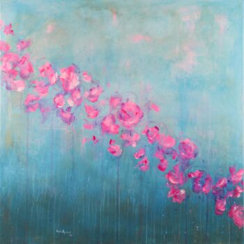 Pittura intitolato "Ti regalo un fiore" da Paola Morandi, Opera d'arte originale, Acrilico