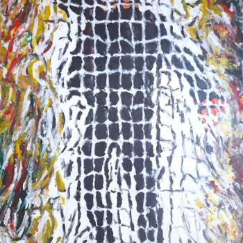 Pintura titulada "Lo showman" por Paolo Avanzi, Obra de arte original, Acrílico Montado en Bastidor de camilla de madera