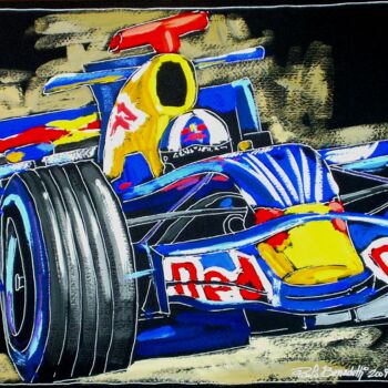 Painting titled "RED BULL - 137.jpg" by Paolo Benedetti, Original Artwork
