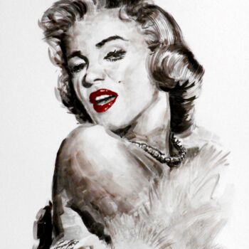 Painting titled "MARILYN MONROE 3 -…" by Paolo Benedetti, Original Artwork