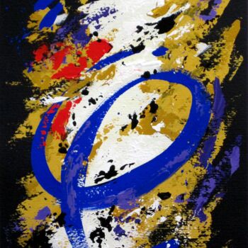 Malerei mit dem Titel "225.jpg - L'INTRUSO" von Paolo Benedetti, Original-Kunstwerk, Acryl