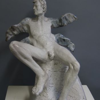 Escultura intitulada "Alchimie di corpi 2…" por Paolo Camporese, Obras de arte originais, Cerâmica