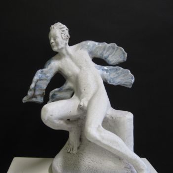 Sculpture titled "Cis e Trans genico" by Paolo Camporese, Original Artwork, Ceramics