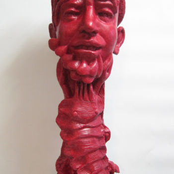 Escultura intitulada "Casso pipa" por Paolo Camporese, Obras de arte originais, Terracota