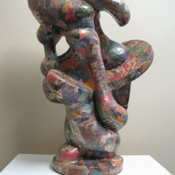 Sculpture titled "Bioforme" by Paolo Camporese, Original Artwork, Terra cotta
