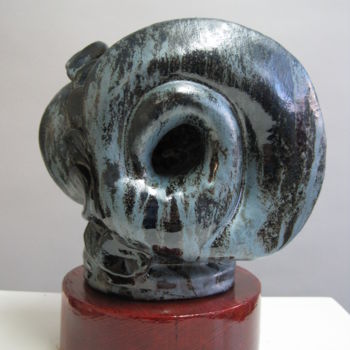 Sculpture titled "bioforme 2016" by Paolo Camporese, Original Artwork, Ceramics