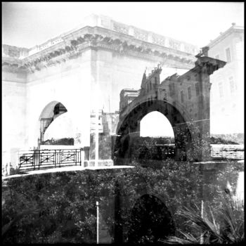 Photography titled "Cagliari (double ex…" by Paolo Gallo, Original Artwork, Analog photography