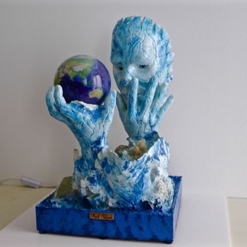 Sculpture titled "Scultura In Resina…" by Paolo Orlando, Original Artwork, Resin