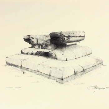 Drawing titled "XIII Are Lavinium" by Paolod, Original Artwork, Graphite