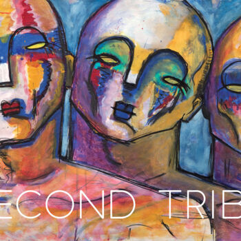 Printmaking titled "SECOND TRIBE I" by Paolo Rizzi, Original Artwork, Digital Print