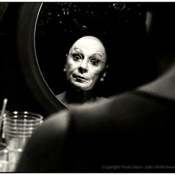 Fotografia intitolato "Lindsay Kemp" da Paolo Sasso, Opera d'arte originale, Altro