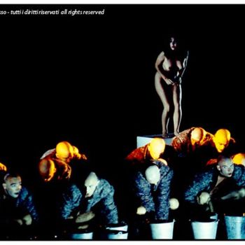 Fotografia intitolato ""Le Danaidi"-6" da Paolo Sasso, Opera d'arte originale