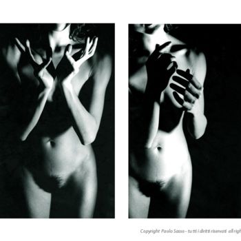 Fotografia intitolato "Le Mani-The Hands" da Paolo Sasso, Opera d'arte originale