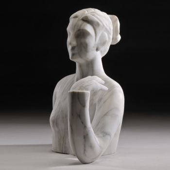 Sculptuur getiteld "Figura donna" door Paolo Torri, Origineel Kunstwerk