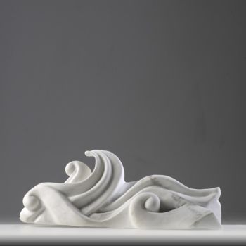 Sculpture titled "Pietra marina" by Paolo Torri, Original Artwork