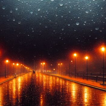 "Warm rain" başlıklı Dijital Sanat Paolo Volante tarafından, Orijinal sanat, Dijital Resim
